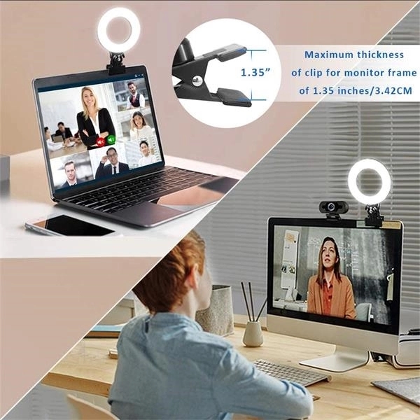 6" Selfie Ring Light with Clamp Mount 7