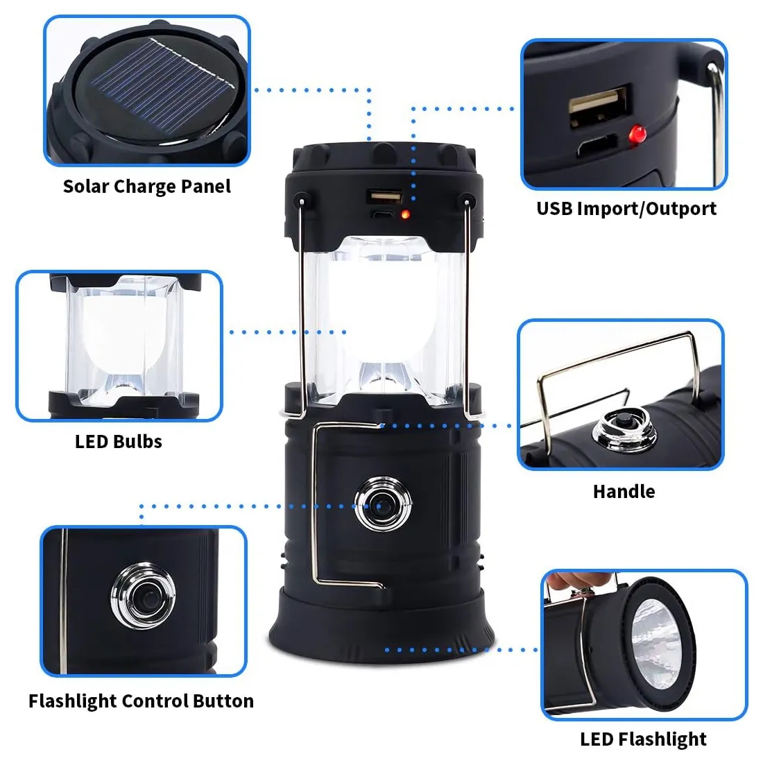 Multi-function Solar Camping Lantern 4