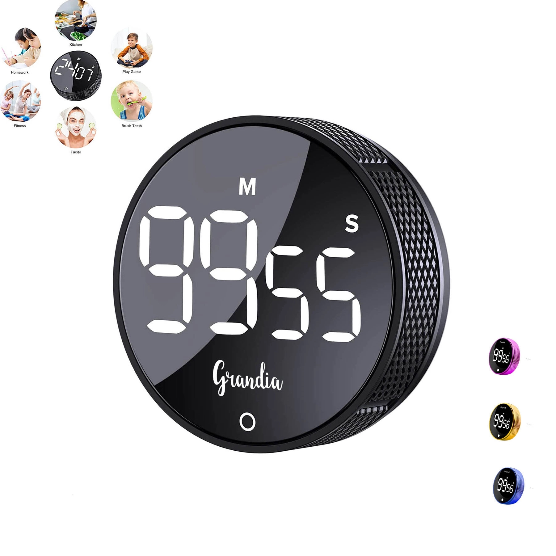 Magnetic LED Digital Timer 2