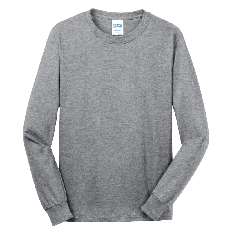 Port & Company - Long Sleeve Core Cotton Tee. 94