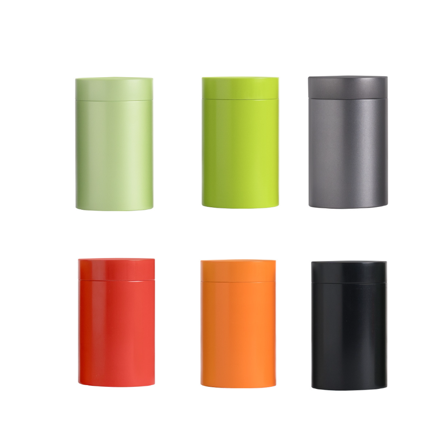 Small Round ,Portable And Exquisit Iron Airtight Tea Tins 3