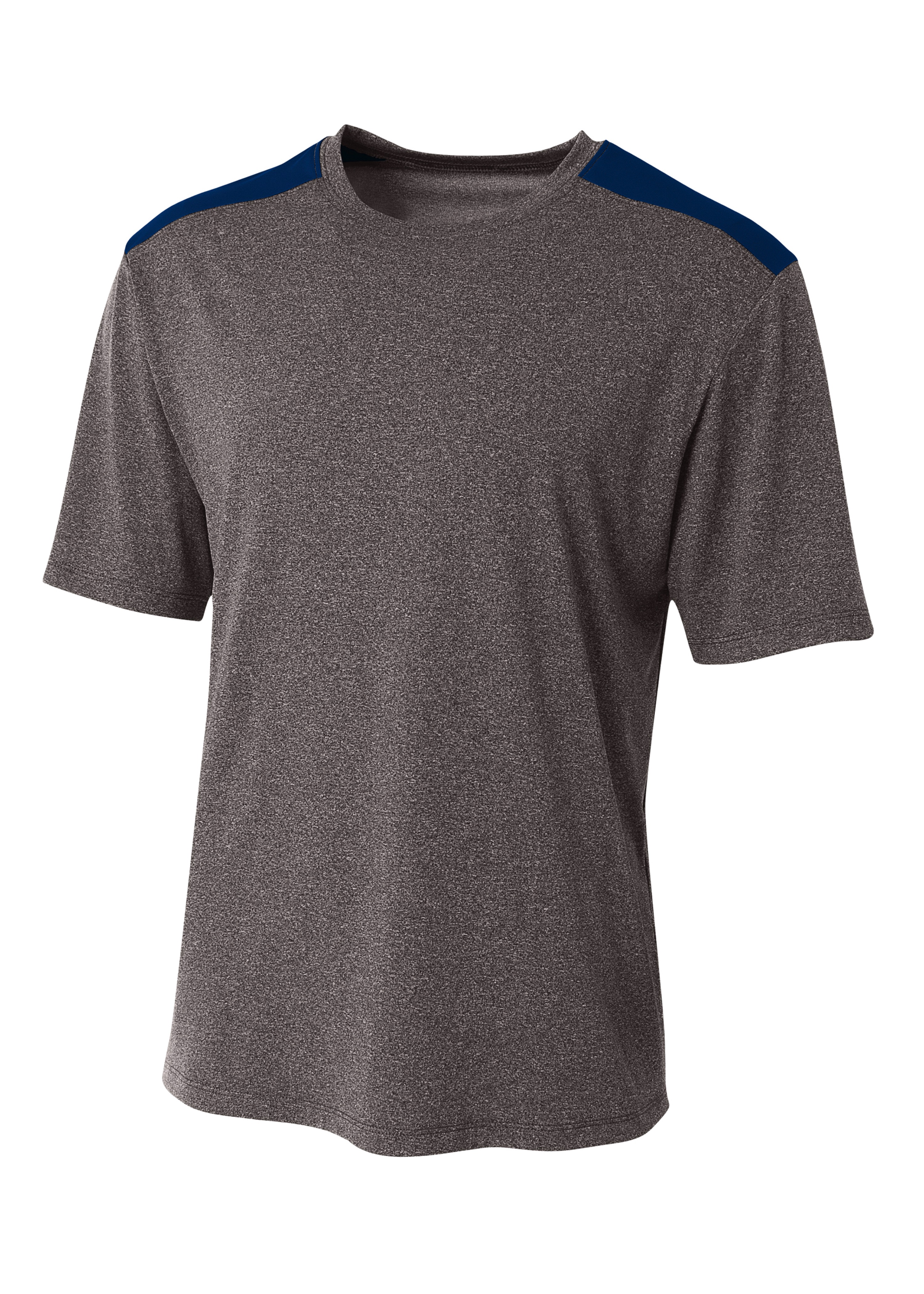 A4 Tourney Heather Short Sleeve Color Block 5