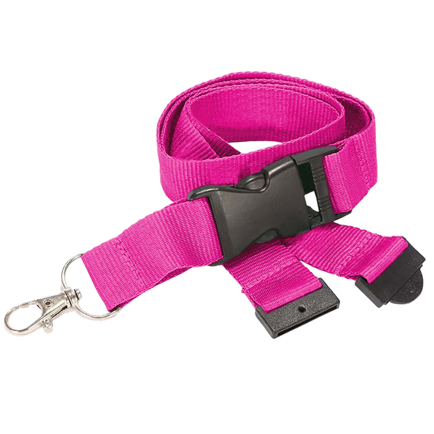 Polyester Lanyards w/ Buckle Release and Safety 2