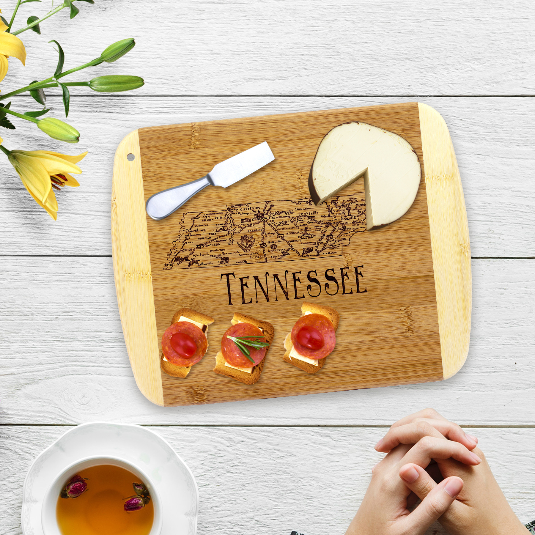 A Slice of Life Tennessee Serving & Cutting Board 7