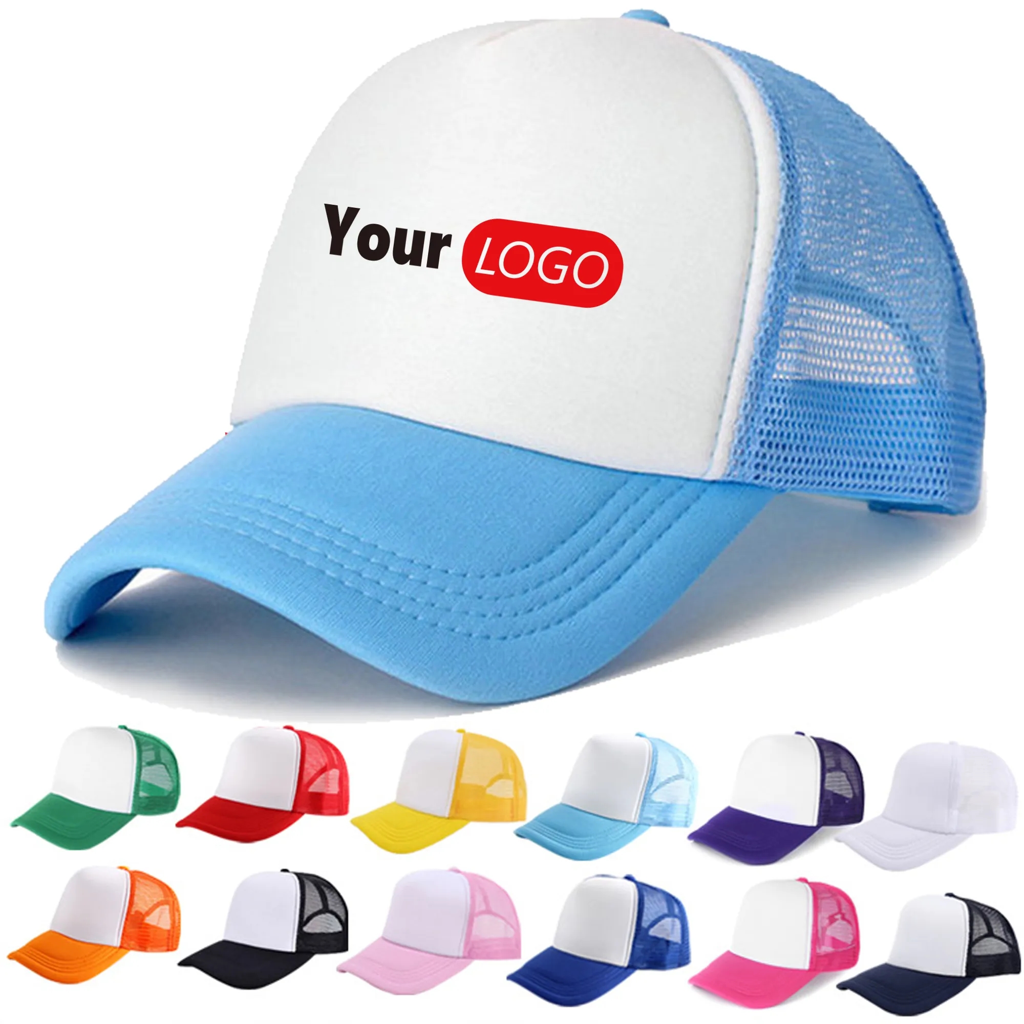 Trucker Hats Mesh Back Caps Full Color 2