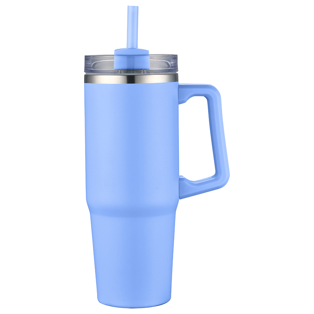 Milo 30 oz Vacuum Insulated Stainless Steel Mug with Straw 58