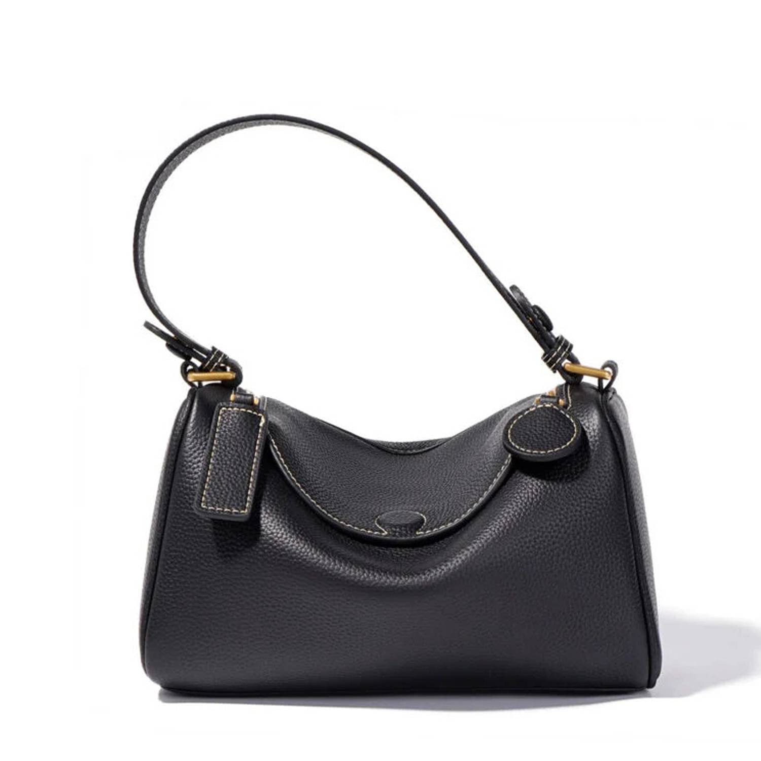 PU Leather Boston Tote Bag 6