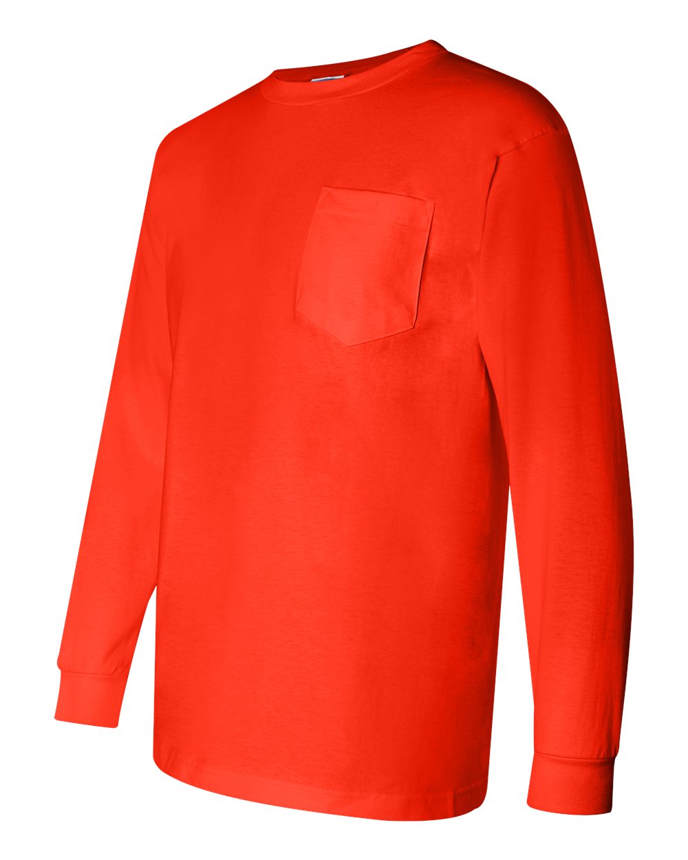 Unisex Union-Made Long Sleeve Pocket T-Shirt - 3055 31