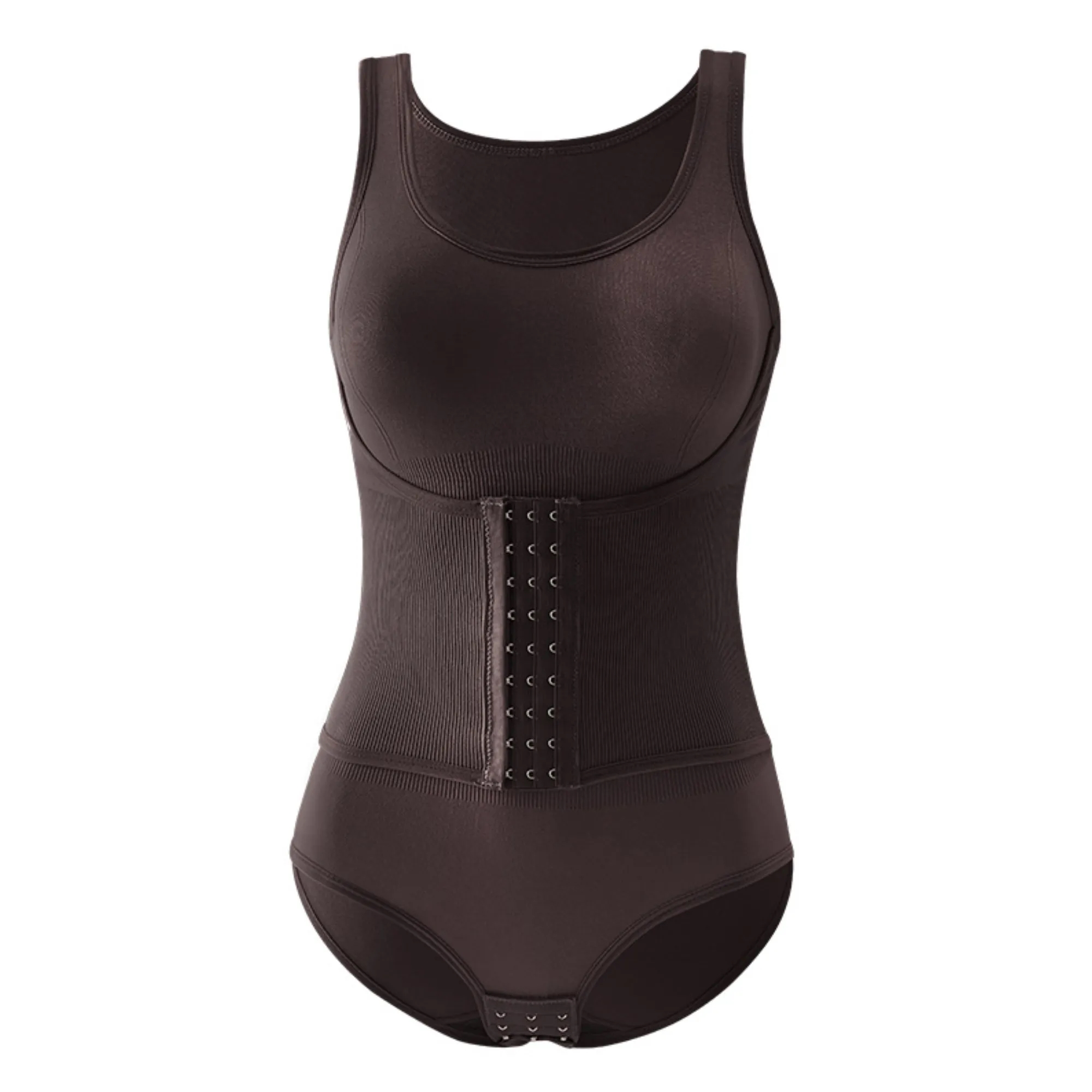 Double Layer Shapewear Tummy Control Bodysuit For Women 5