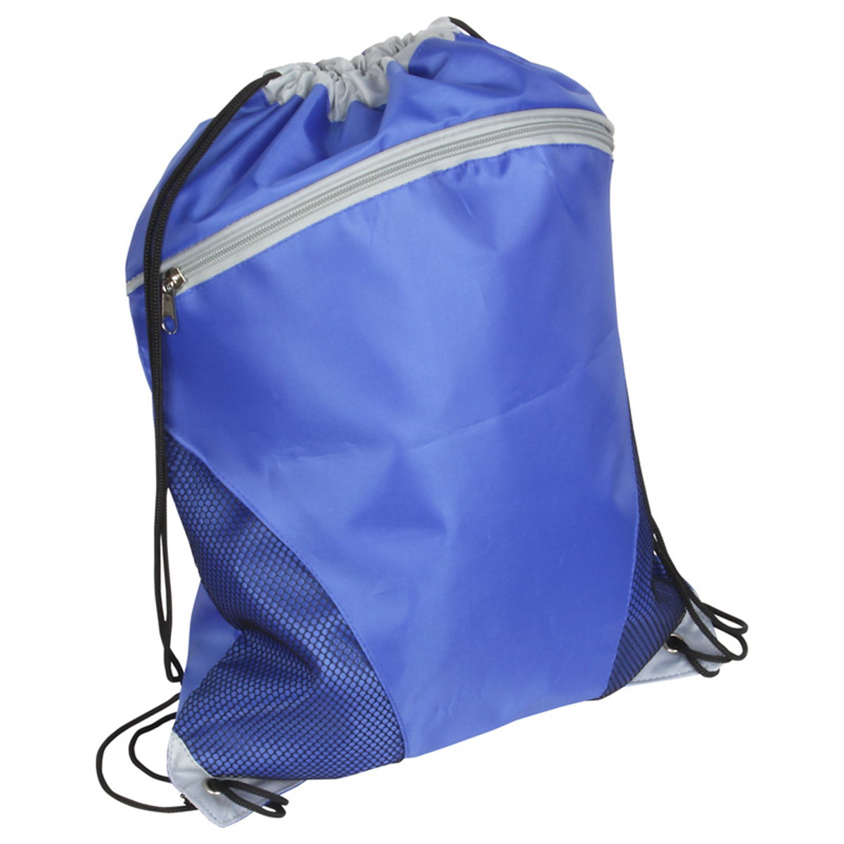 Cyclone Mesh Curve Polyester Drawstring Bag 10
