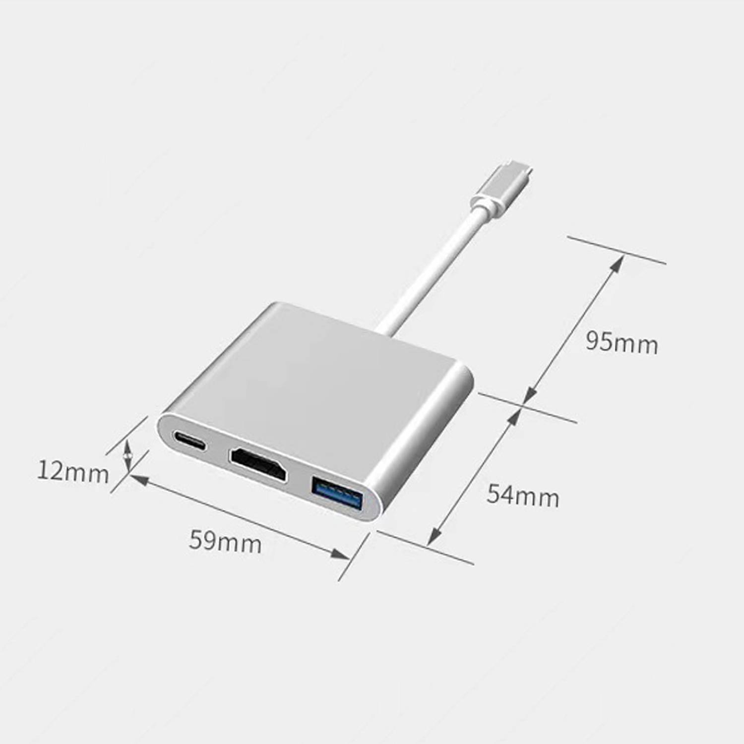 MacBook iPad iPhone Tablets Acer Type-c to HDMI Adapter 6