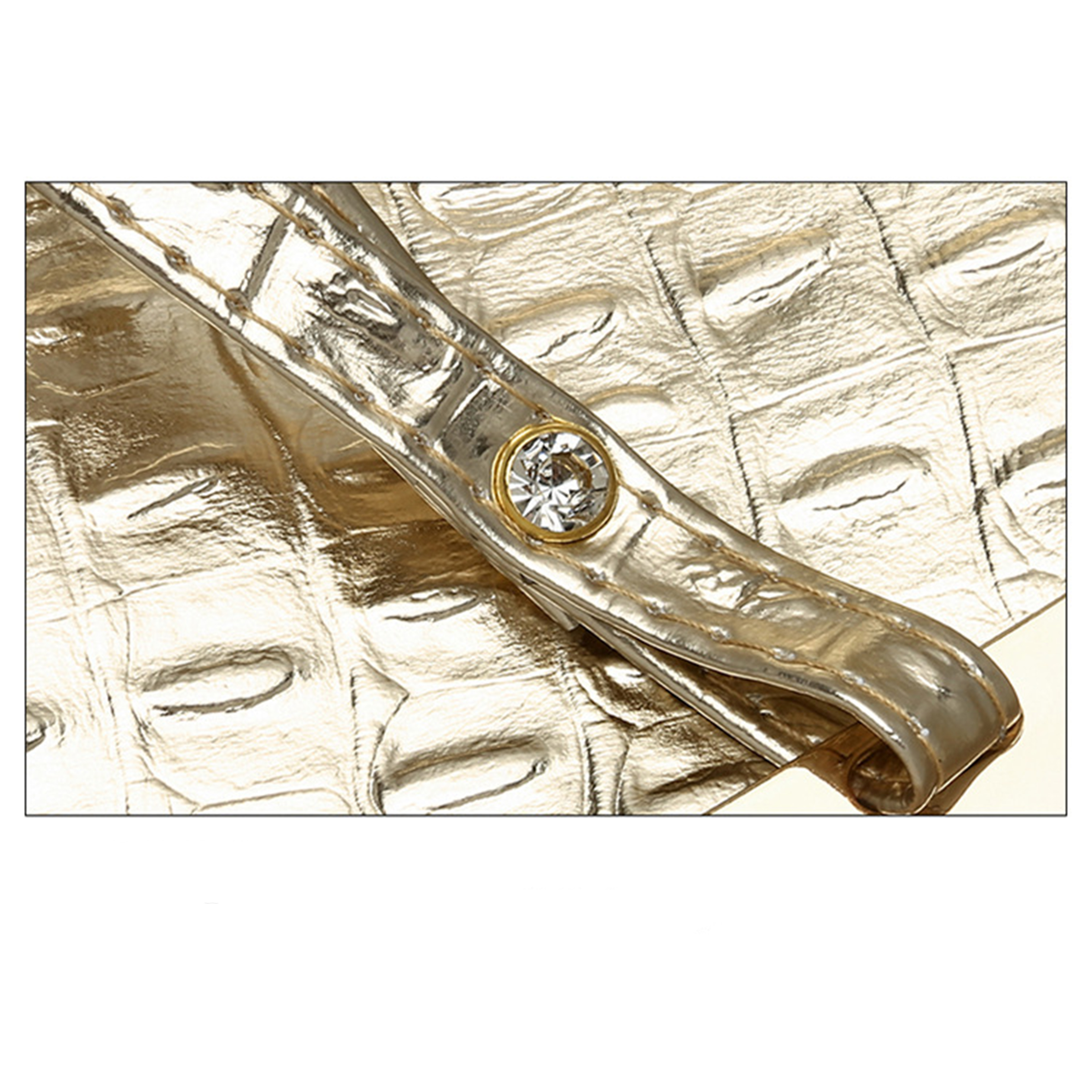 Pu Chic Crocodile Texture Tote For Everyday Glamour 1