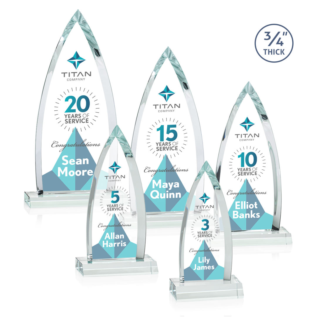 Shildon VividPrint™ Award - Clear 15