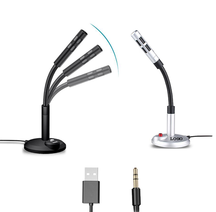Adjustable USB Computer Microphone 2