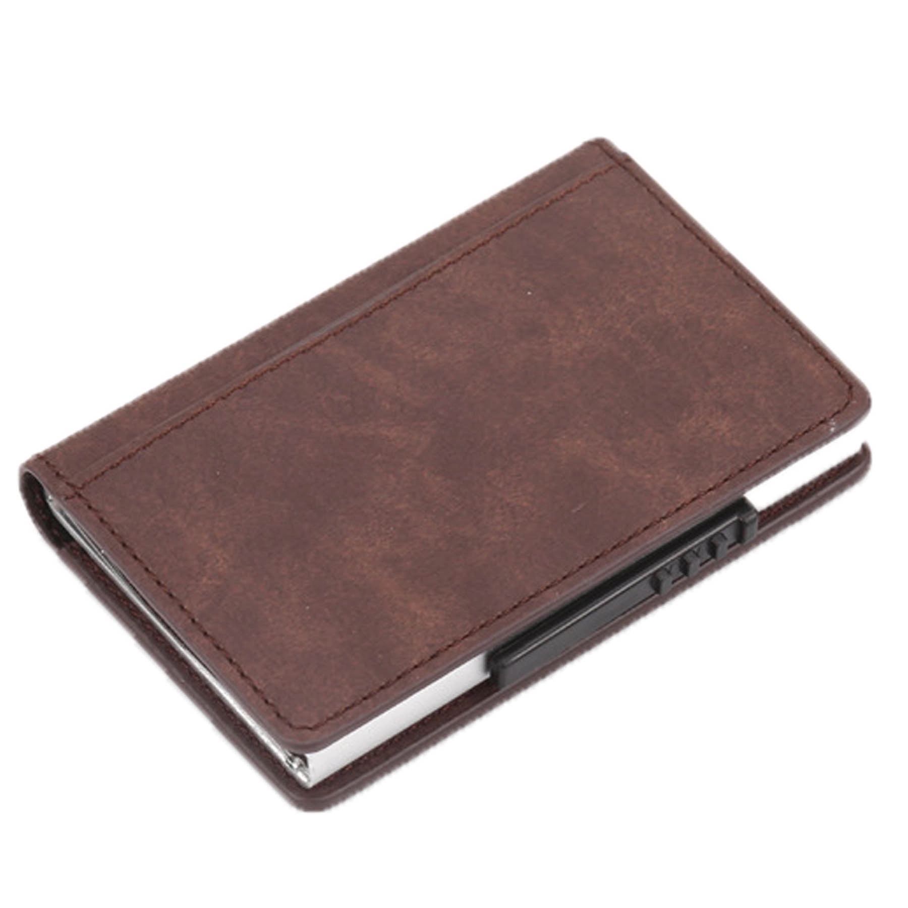 Skinny Minimal Thin Front Pocket RFID Wallet Card Holder 8