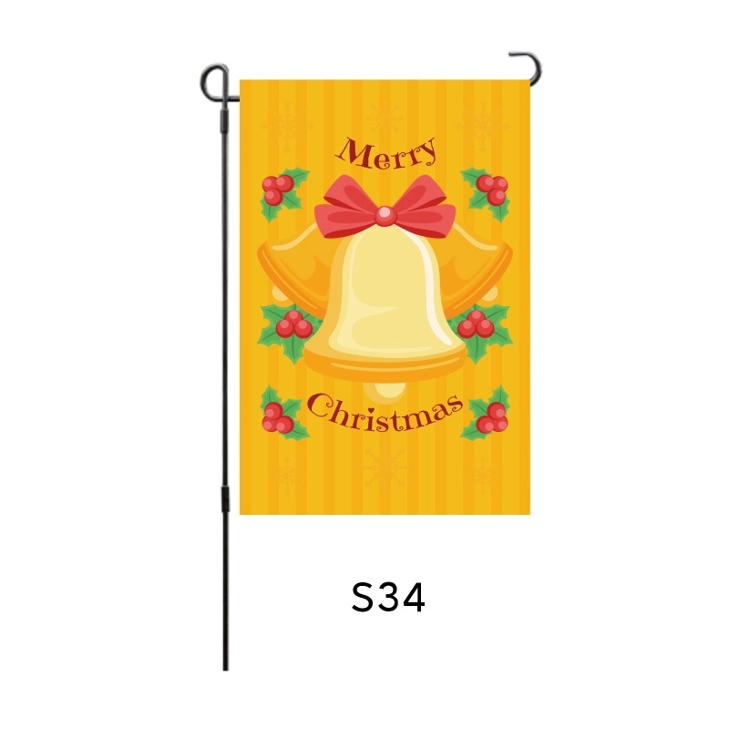 Home Decorative Merry Christmas Garden Flag 14