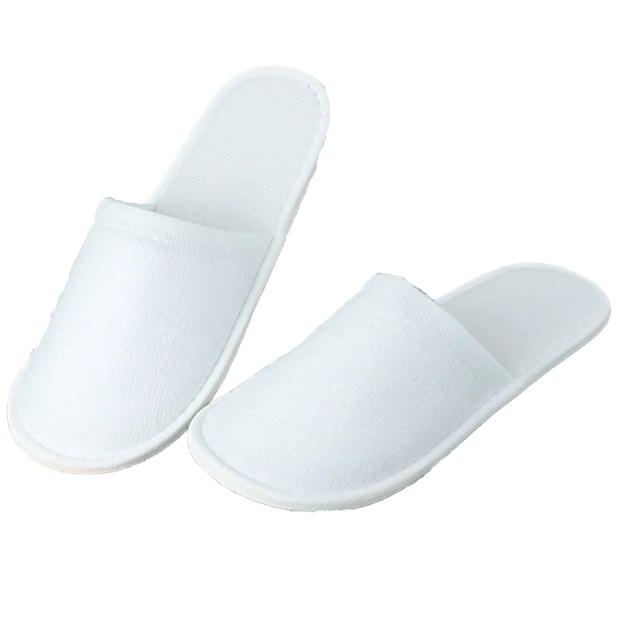 11" X 4.3" Simple Hotel Travel Disposable Slippers 10