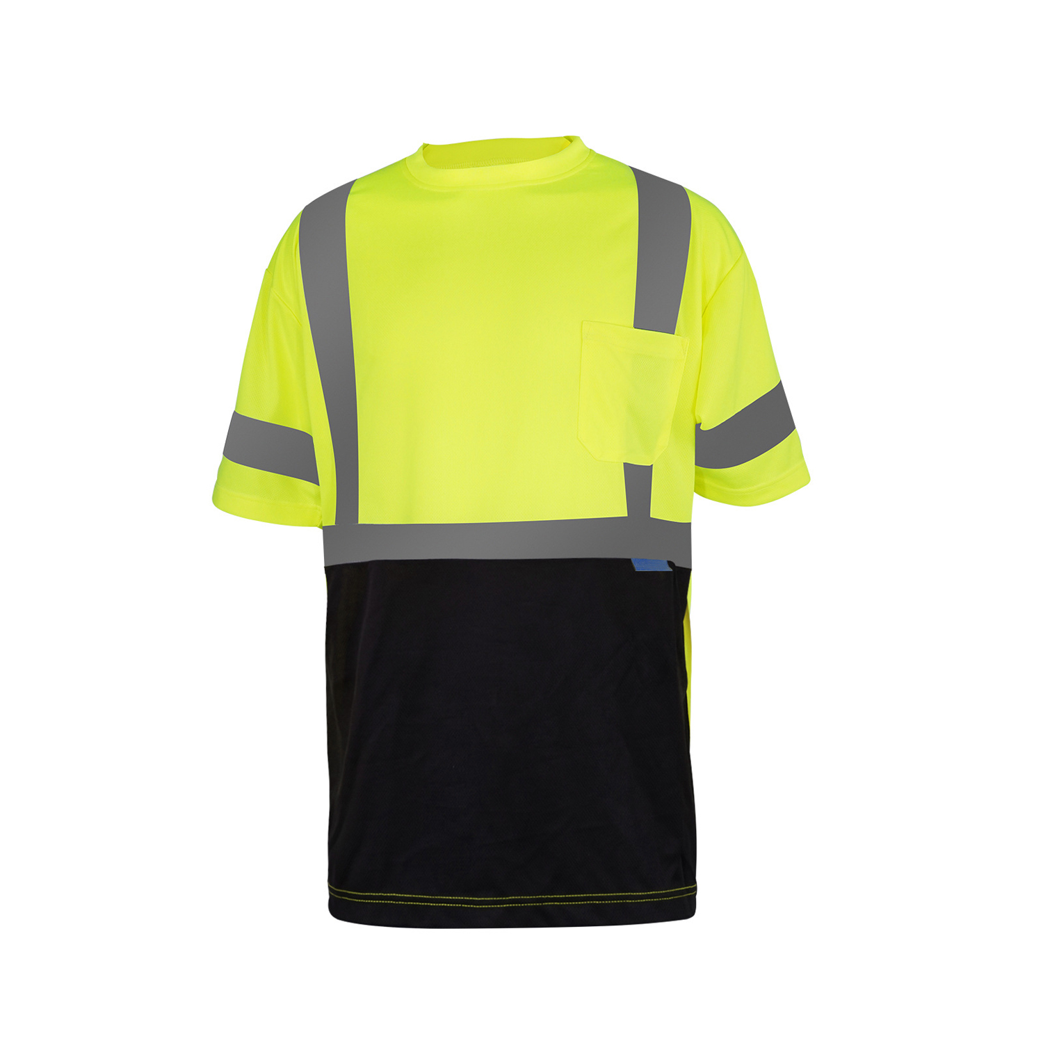 Hi Vis Breathable Reflective Safety Work T-Shirt 6