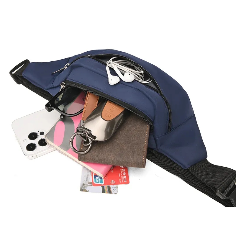 7.08''x4.7''x2.75'' Half Moon Belt Bag / Fanny Pack 4