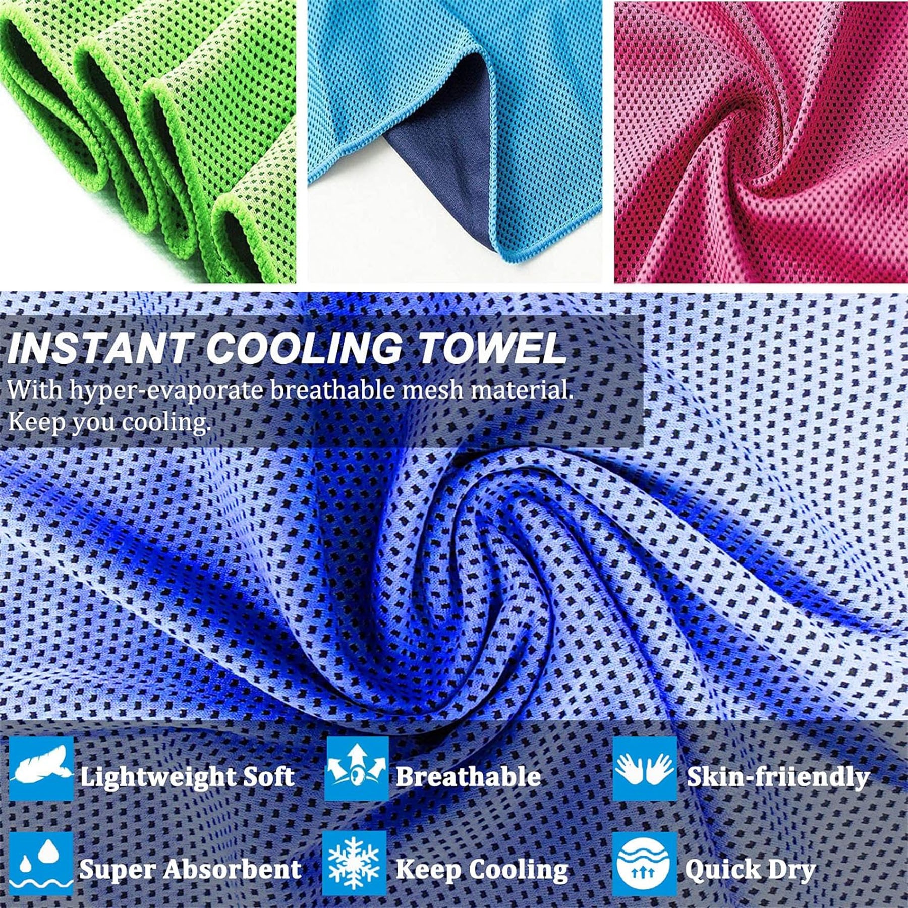 Mountaineering Bag Cold Sports Towel Ice Towel 3