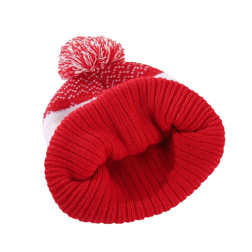 Thick Ribbed Winter Wool Knit Cap 4