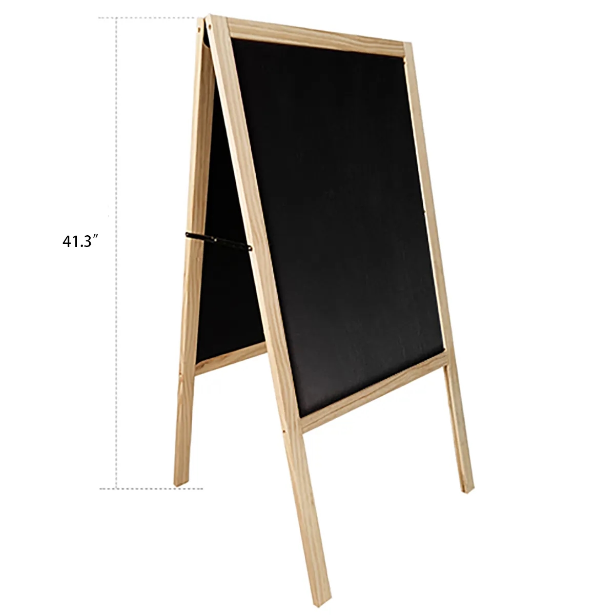 Floor-Standing Wooden Information Advertising Blackboard 6