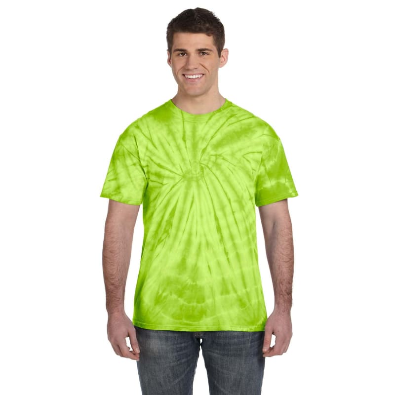 Tie-Dye Adult 5.4 Oz. 100% Cotton Spider T-Shirt 1
