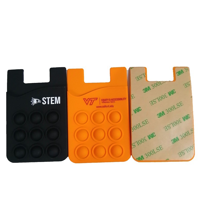 Silicone Phone Wallet Card Holder 1