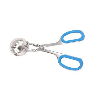 Stainless Steel Small Meat Baller With Soft Grip Handle 2