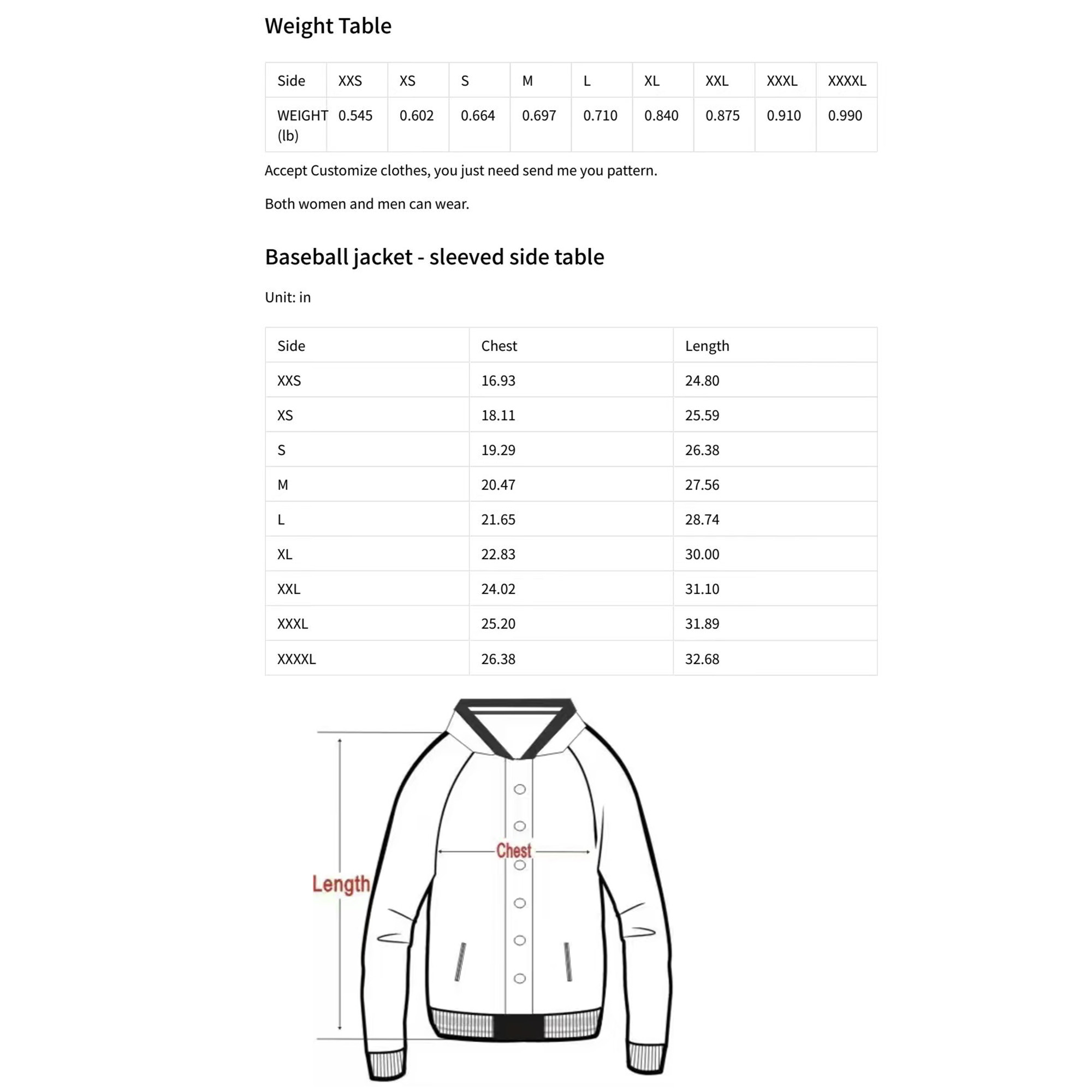 Polyester Baseball Jacket 3