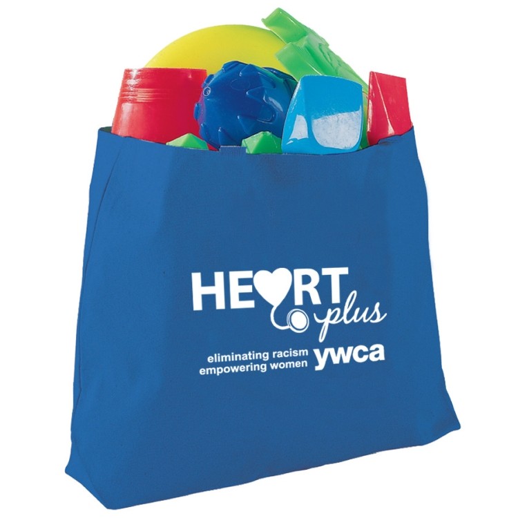 Canvas Jumbo Tote Bag, custom tote bag with logo imprint 10