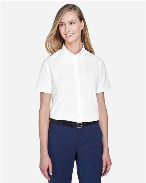 Women's Optimum Short Sleeve Twill Shirt - 78194 15