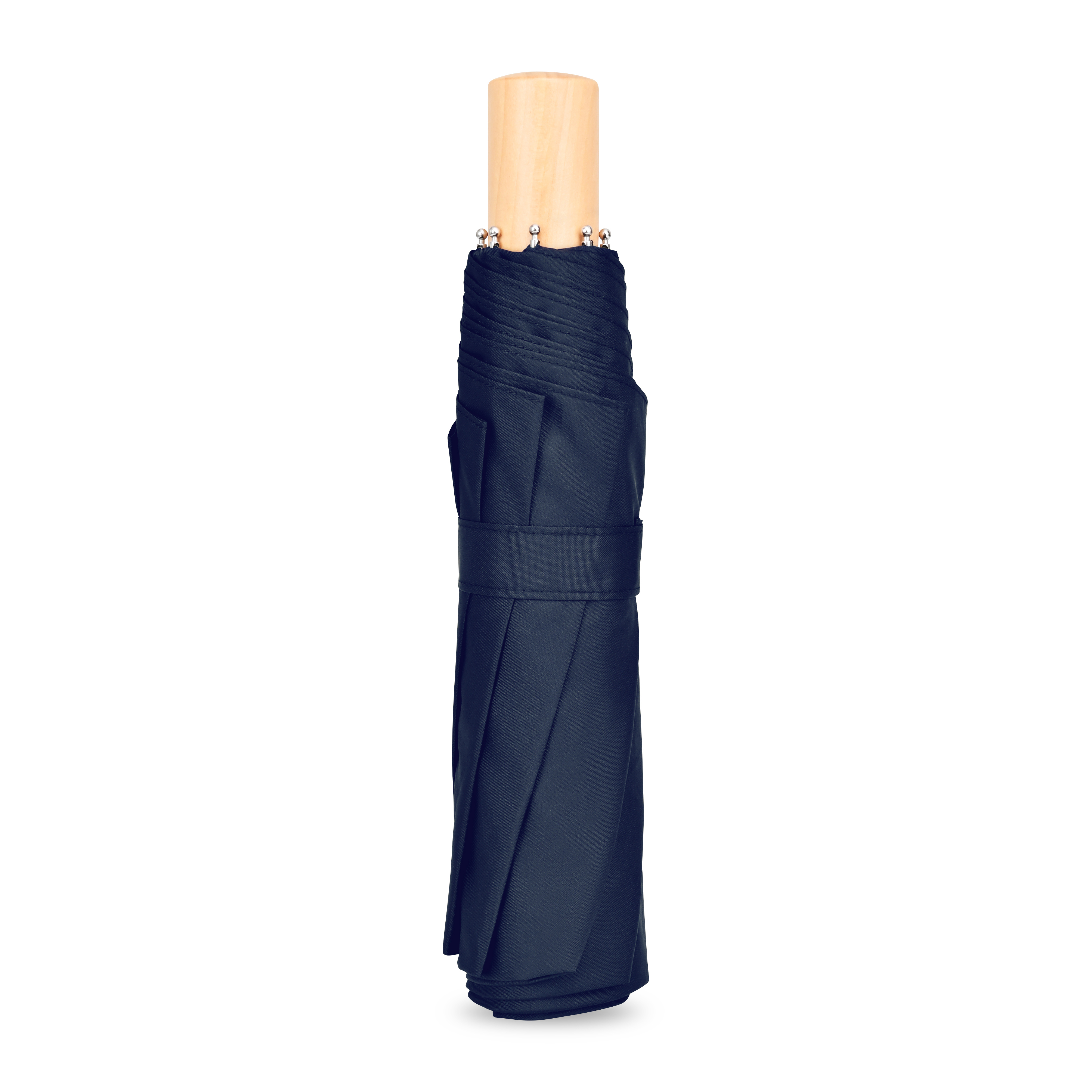 Elements 43" Recycled rPET Manual Folding Umbrella 6