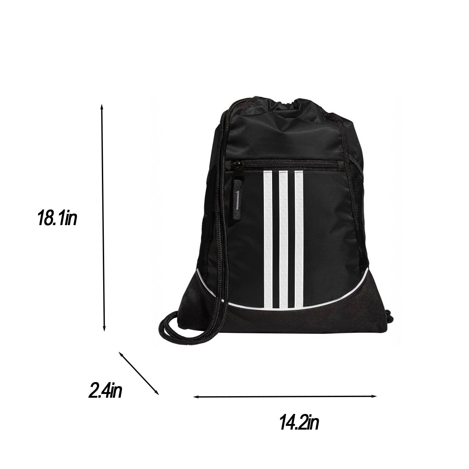 Lightweight Waterproof Polyester Drawstring Backpack 2