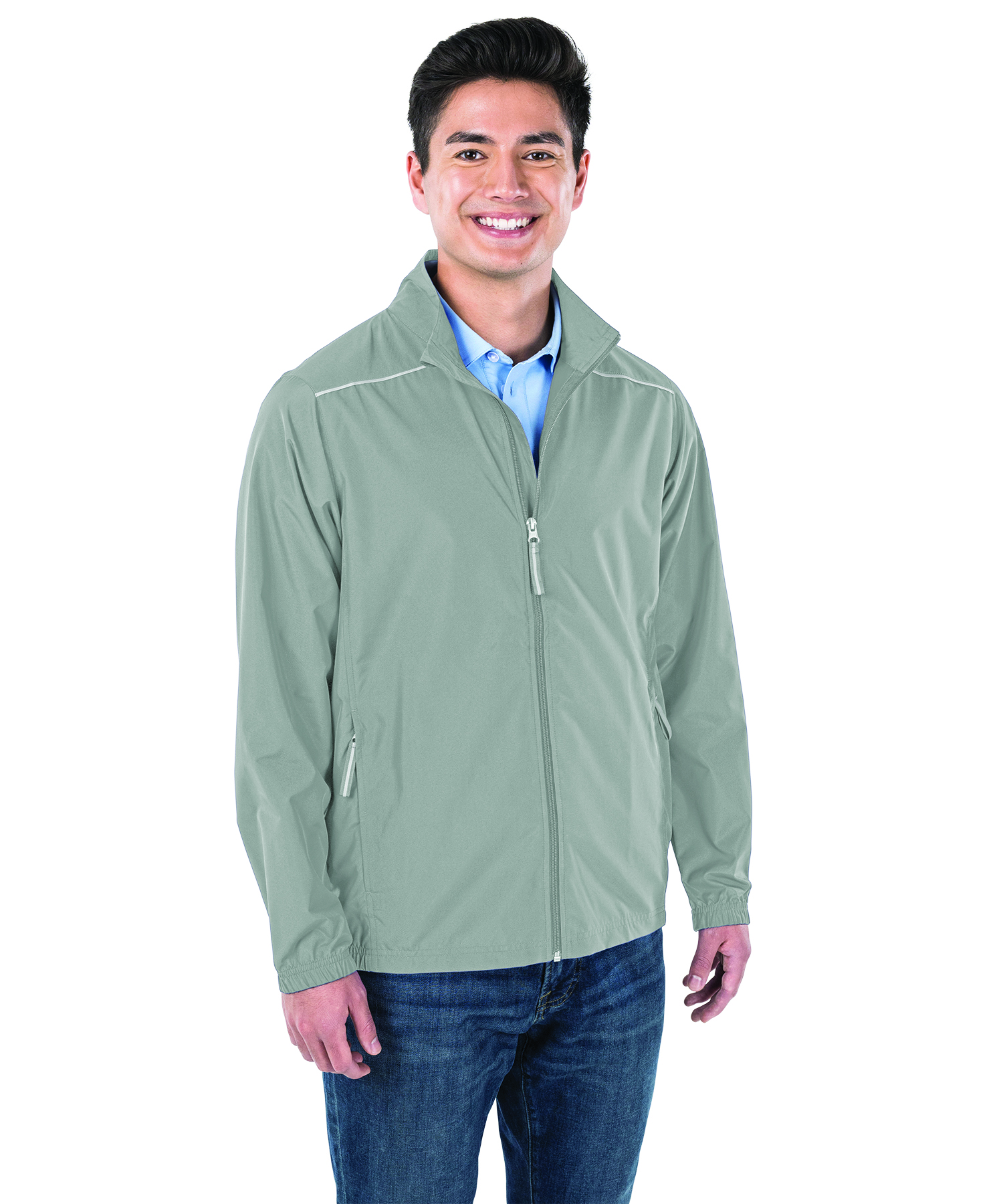 Men's Skyline Pack-N-Go® Full Zip Reflective Jacket 80