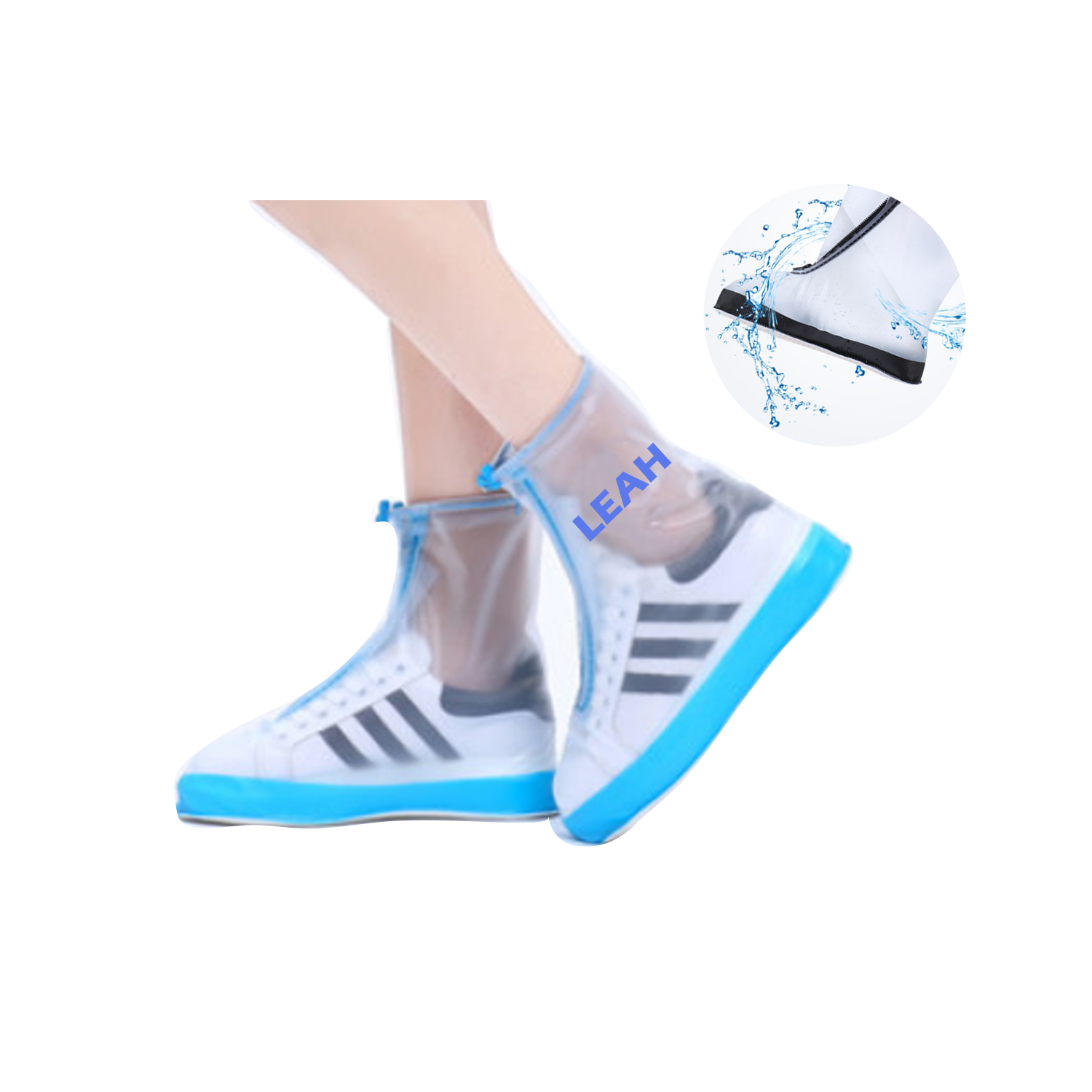 Zipper closure Waterproof Shoe Covers 1