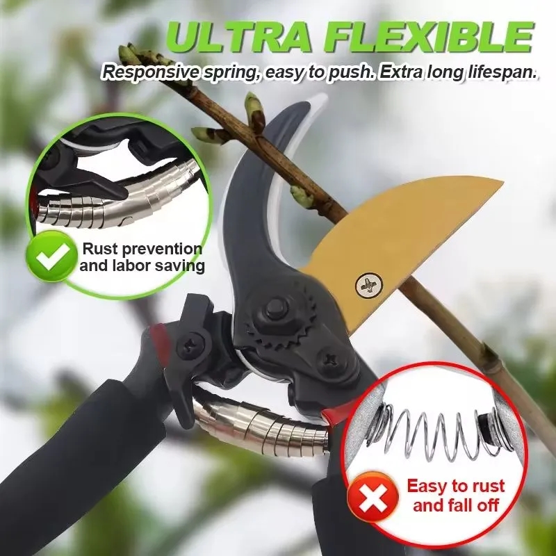 Premium Bypass Pruning Shears For Your Garden 5