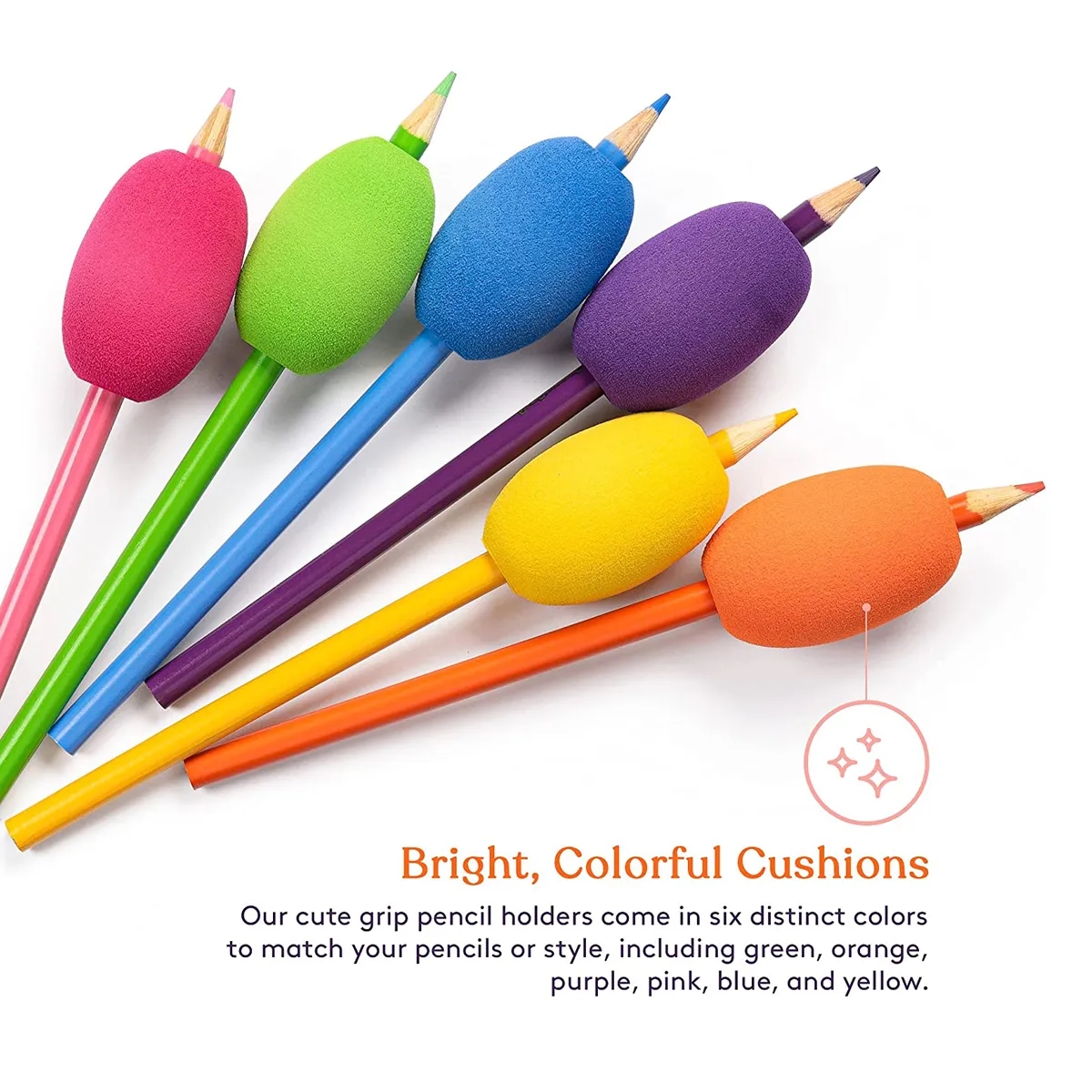 Egg Pen-Pencil Grips for Kids and Adults Colorful 2