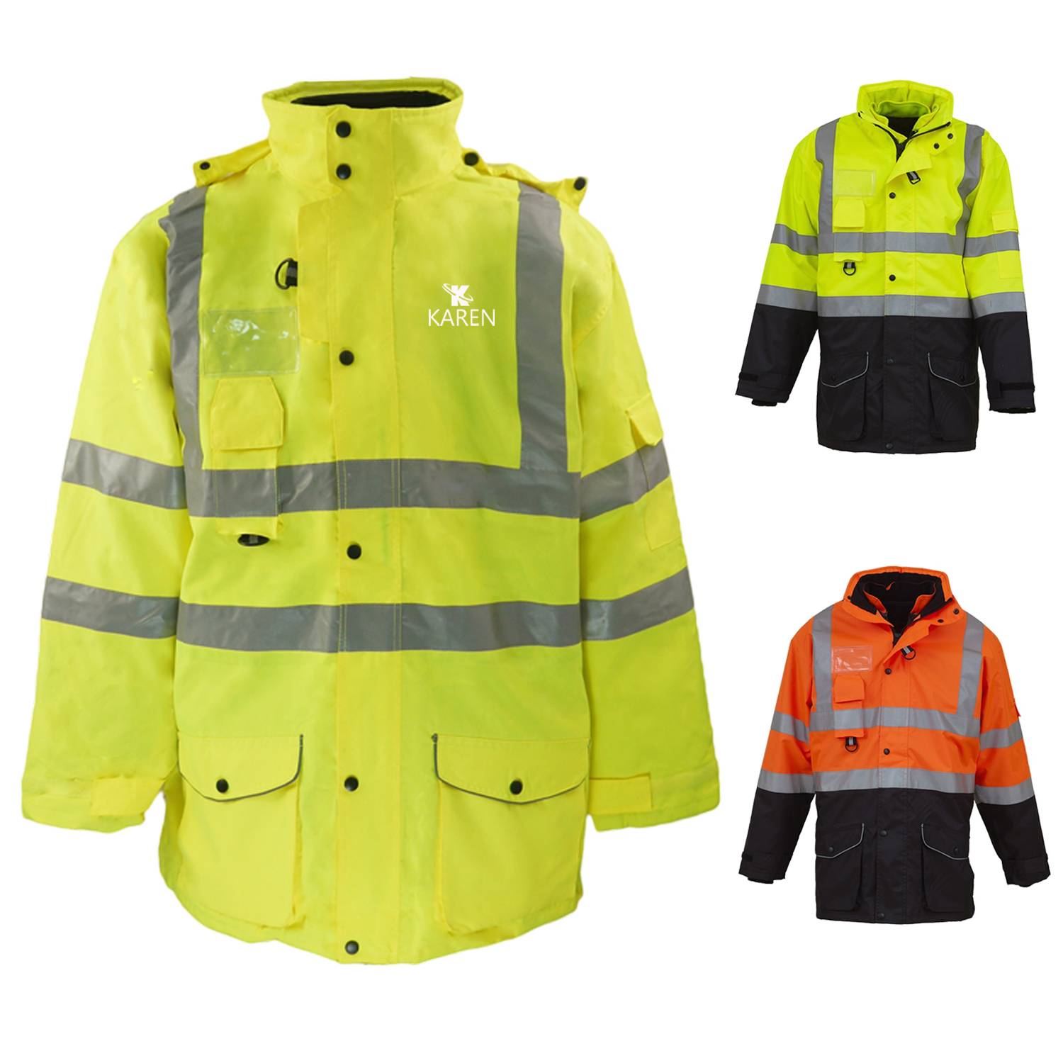 Outdoor sanitation work reflective clothing fabric fluoresce 2