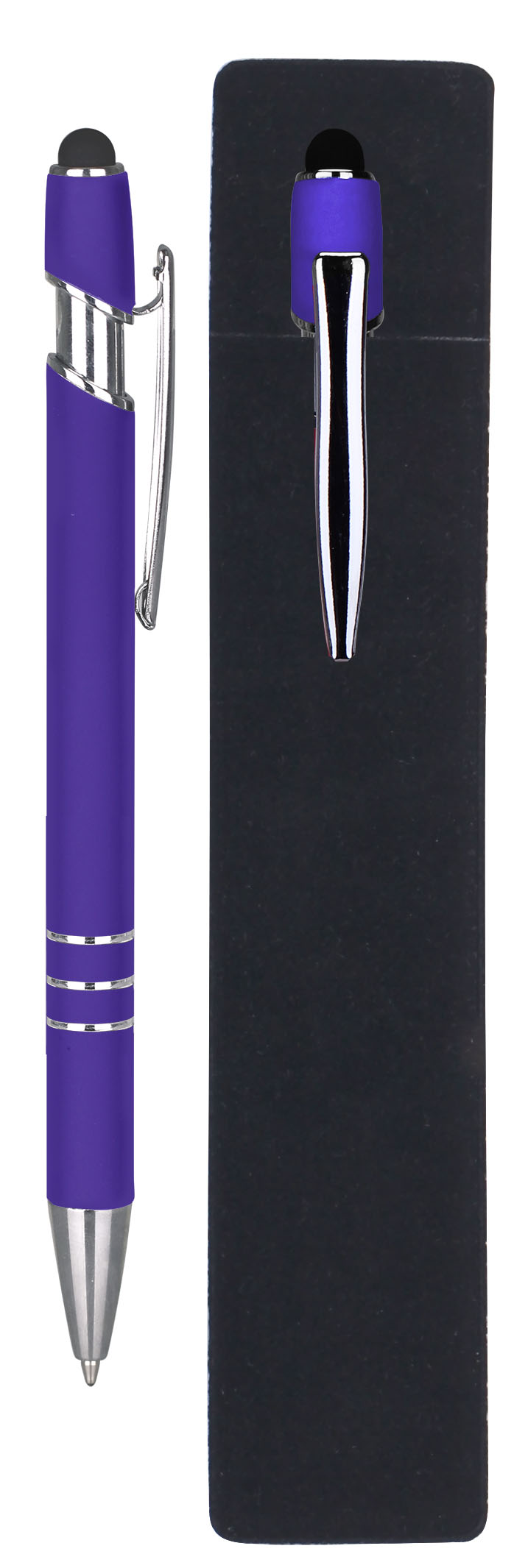 Soft-Touch Stylus Pen w/ PE-Pouch 7