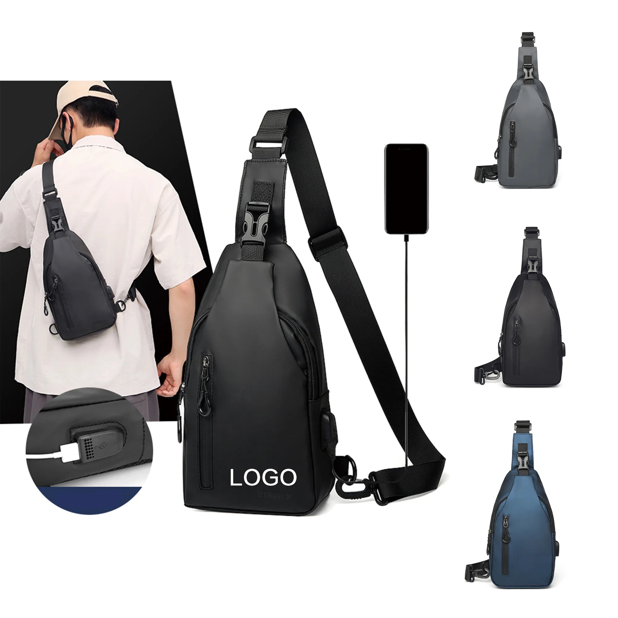 Multi-Function Large-Capacity Shoulder Bag 4