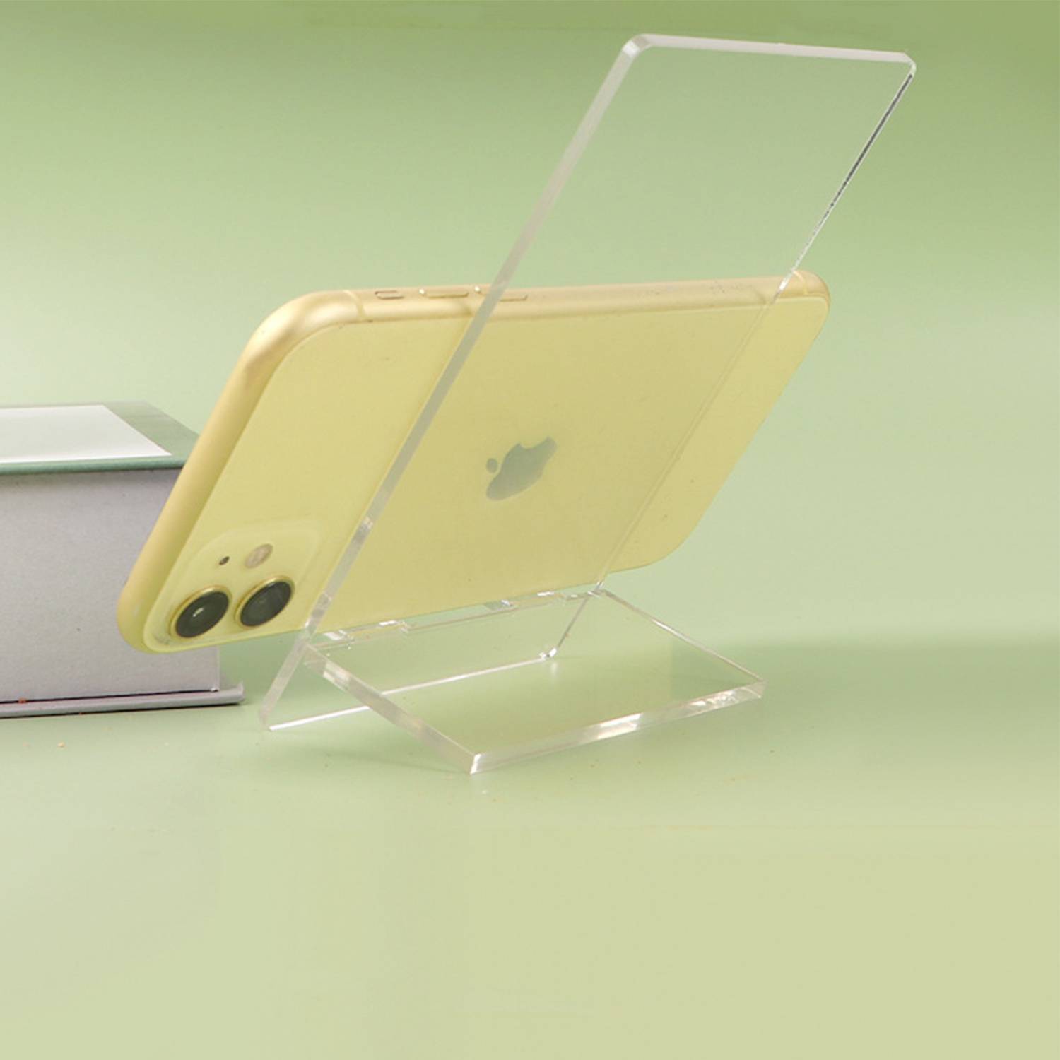 Transparent Acrylic Phone Holders Stand 1