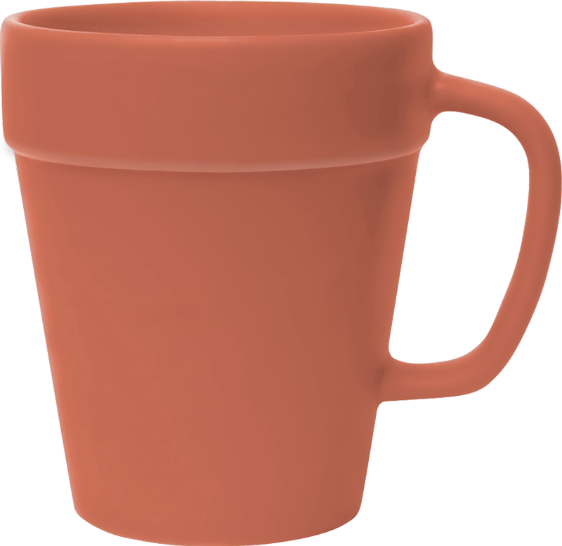 14 oz. Terra Cotta Flower Pot 4