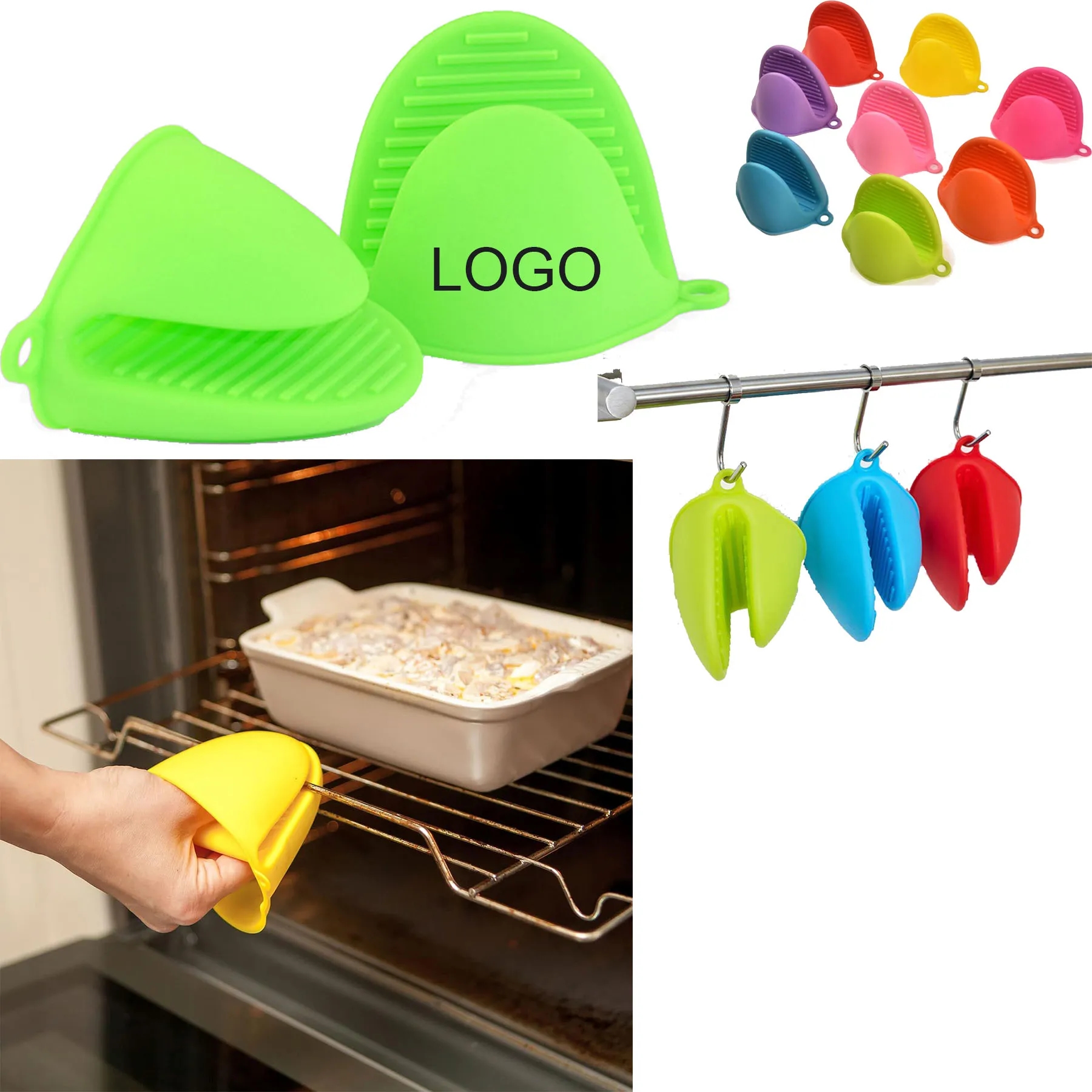 Silicone Anti-scald Heat Insulation Hand Clip 2