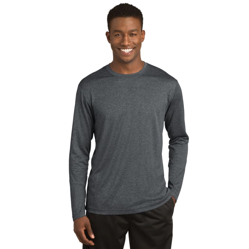 Sport-Tek Long Sleeve Heather Contender Tee. 33