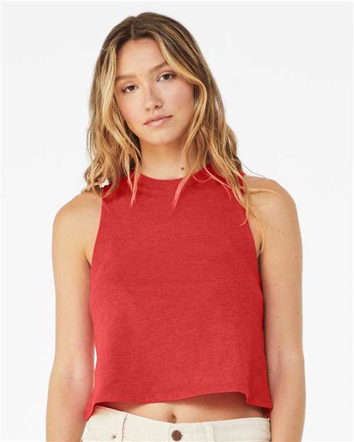 Women's Racerback Crop Tank - 6682 102