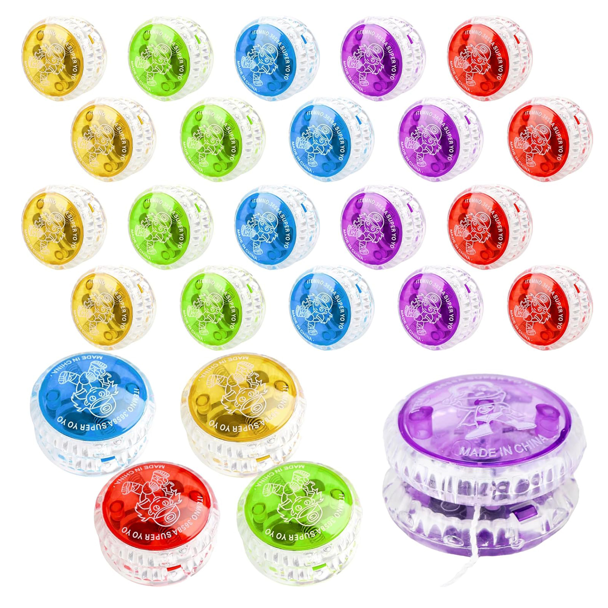 MOQ 50pcs Led Light Up Yo-Yo Ball 2