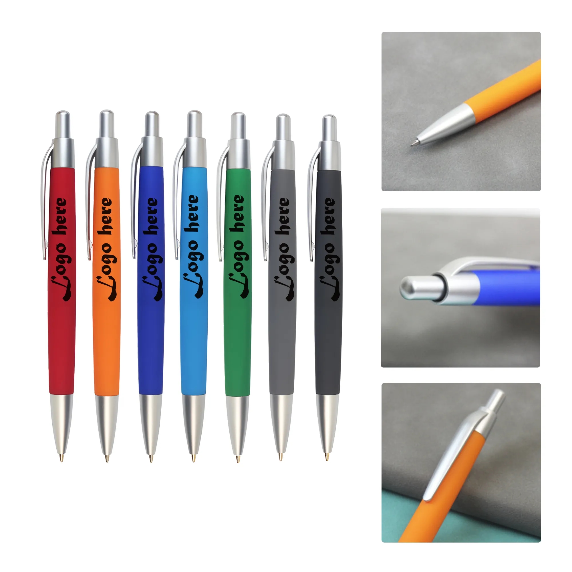 MOQ50 Plastic Ballpoint Pens
