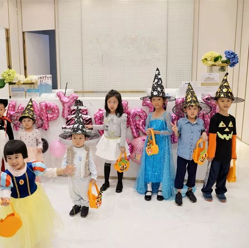 Halloween Trick Or Treat Candy Felt Holder Bags With Handles 3