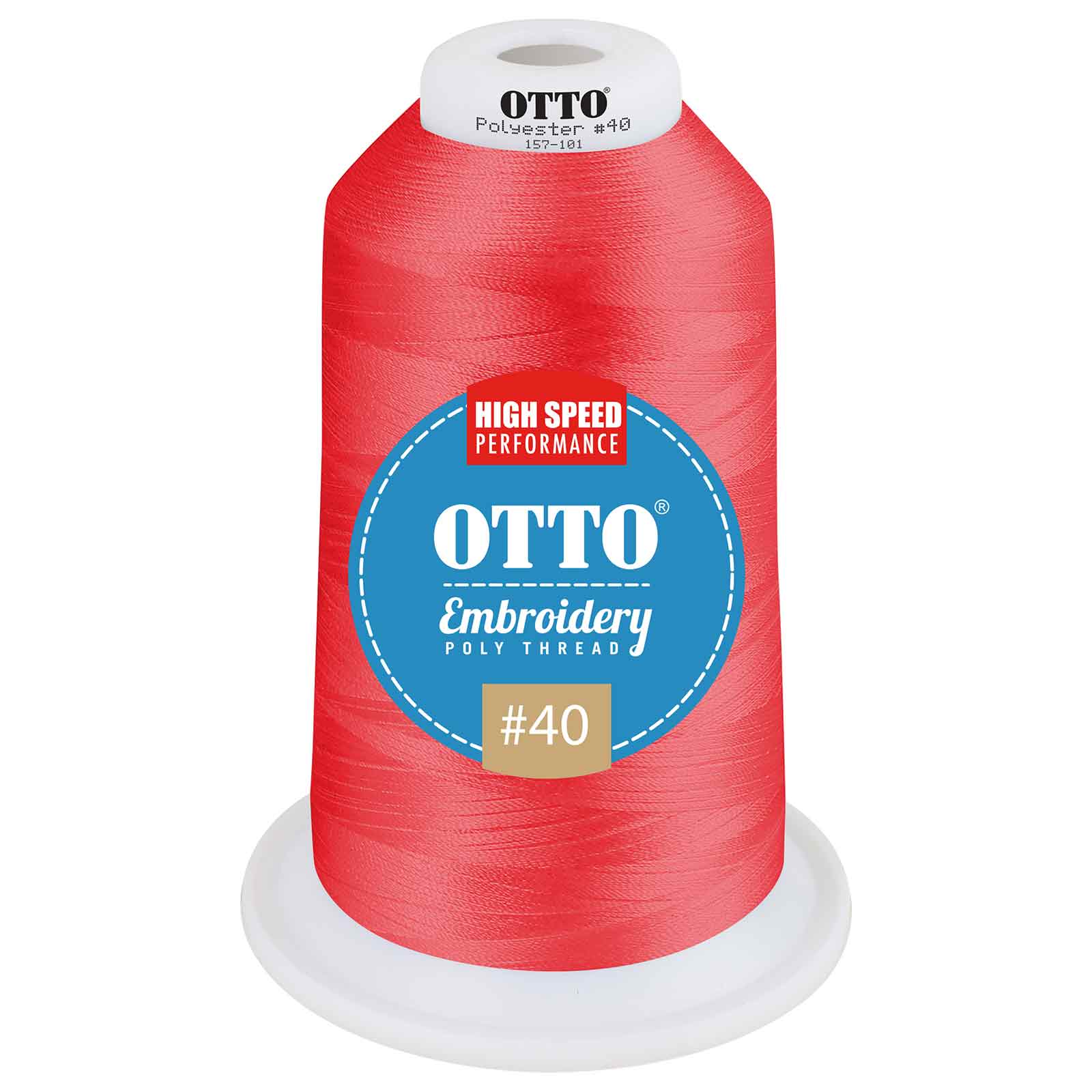 OTTO Embroidery Poly Thread #40 5,500 yd. King Cone 407